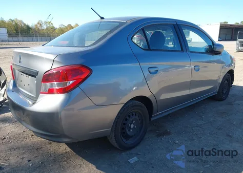 2020 Mitsubishi Mirage G4 Es из США, поврежденный, VIN ML32F3FJ4LHF06287